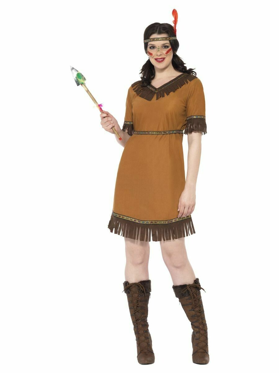 Native American Maiden Costume  (Medium 12 to 14 )