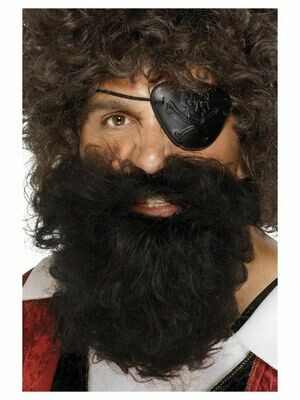 Deluxe Pirate Beard (Brown)