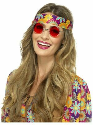 Round specks 70s Red