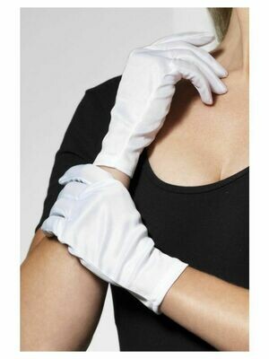 Gloves white short