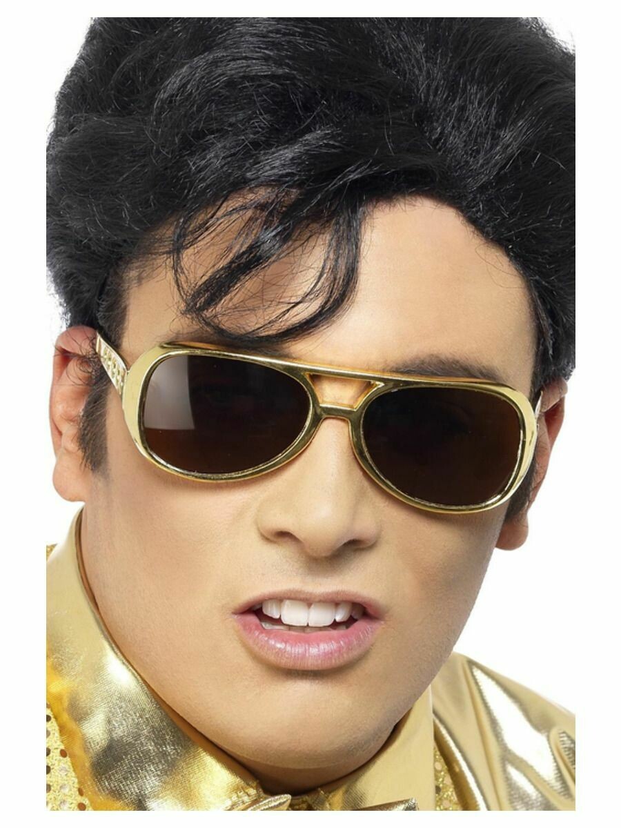 Elvis glasses Gold