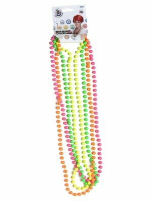 Beads fluorescent - 80s - Party beads