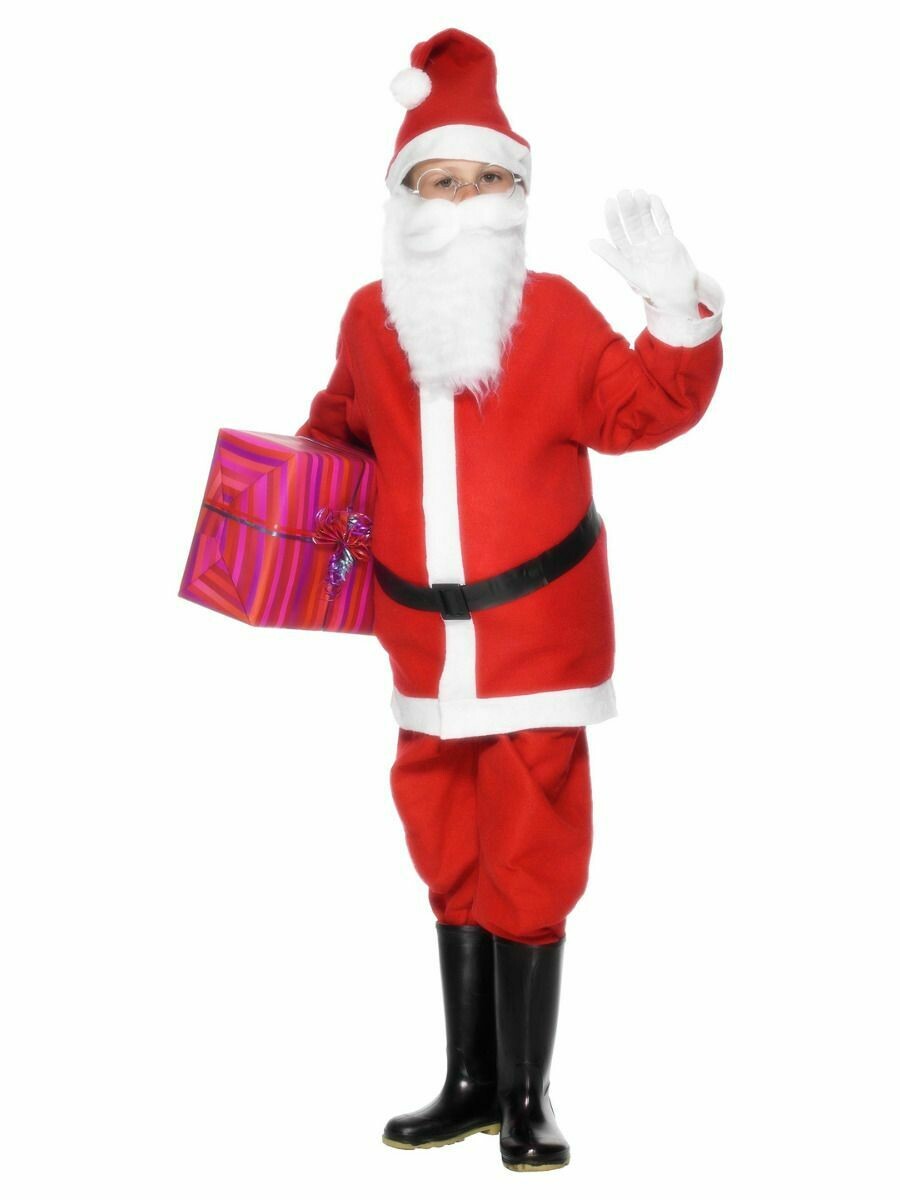 Santa Boy Costume Small