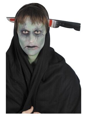 Knife Through Head Headband, Black