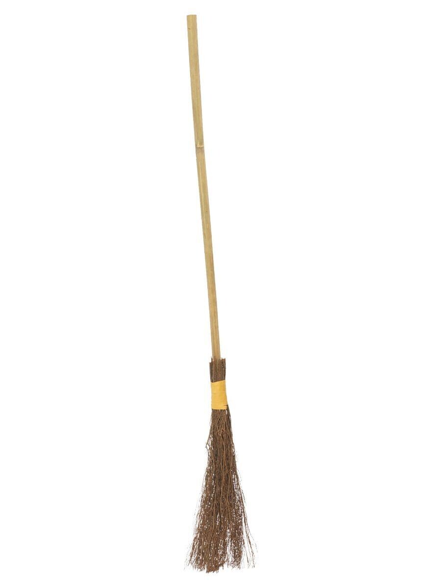 Witch's Broom Stick, Brown, 101cm or 40in