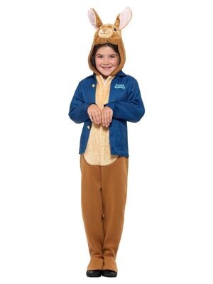 Peter Rabbit Deluxe Costume, Blue, ( Large 10 to 12 years )