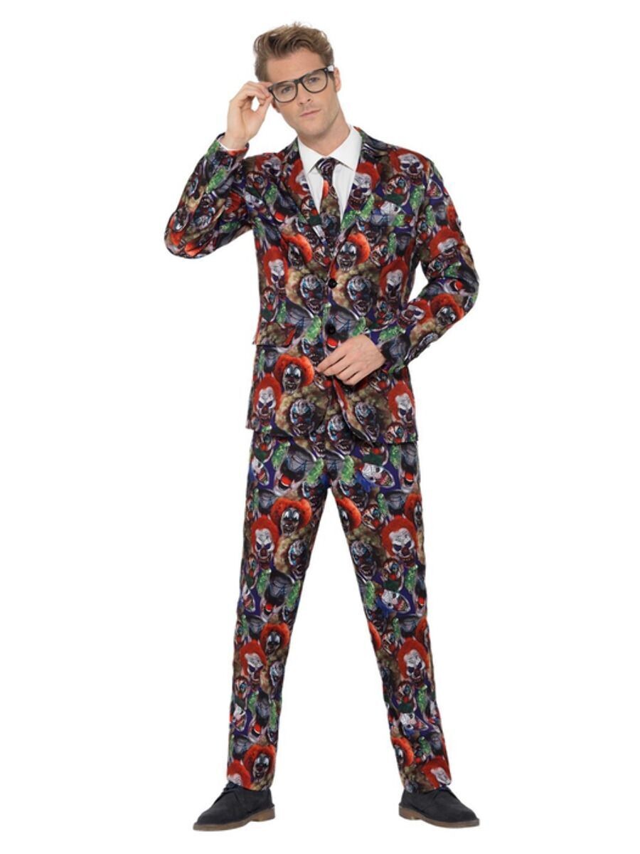 Clown printed Suit, (Medium)