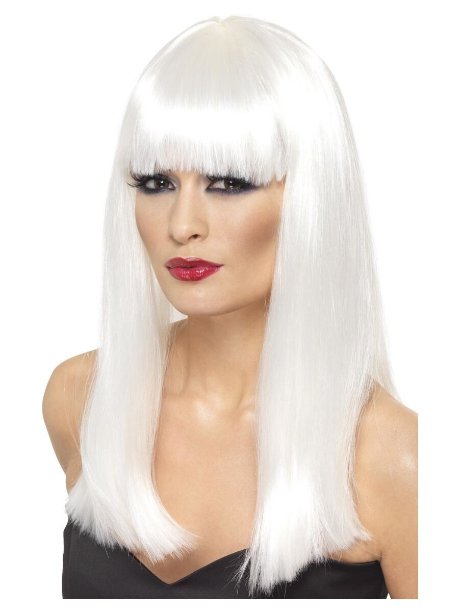 Glamourama Wig, White,