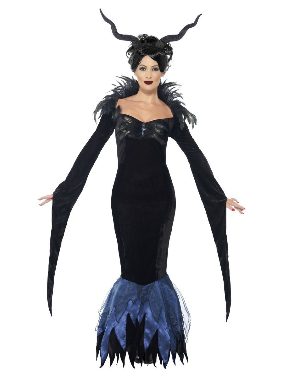 Lady Raven Costume, Black, ( medium)