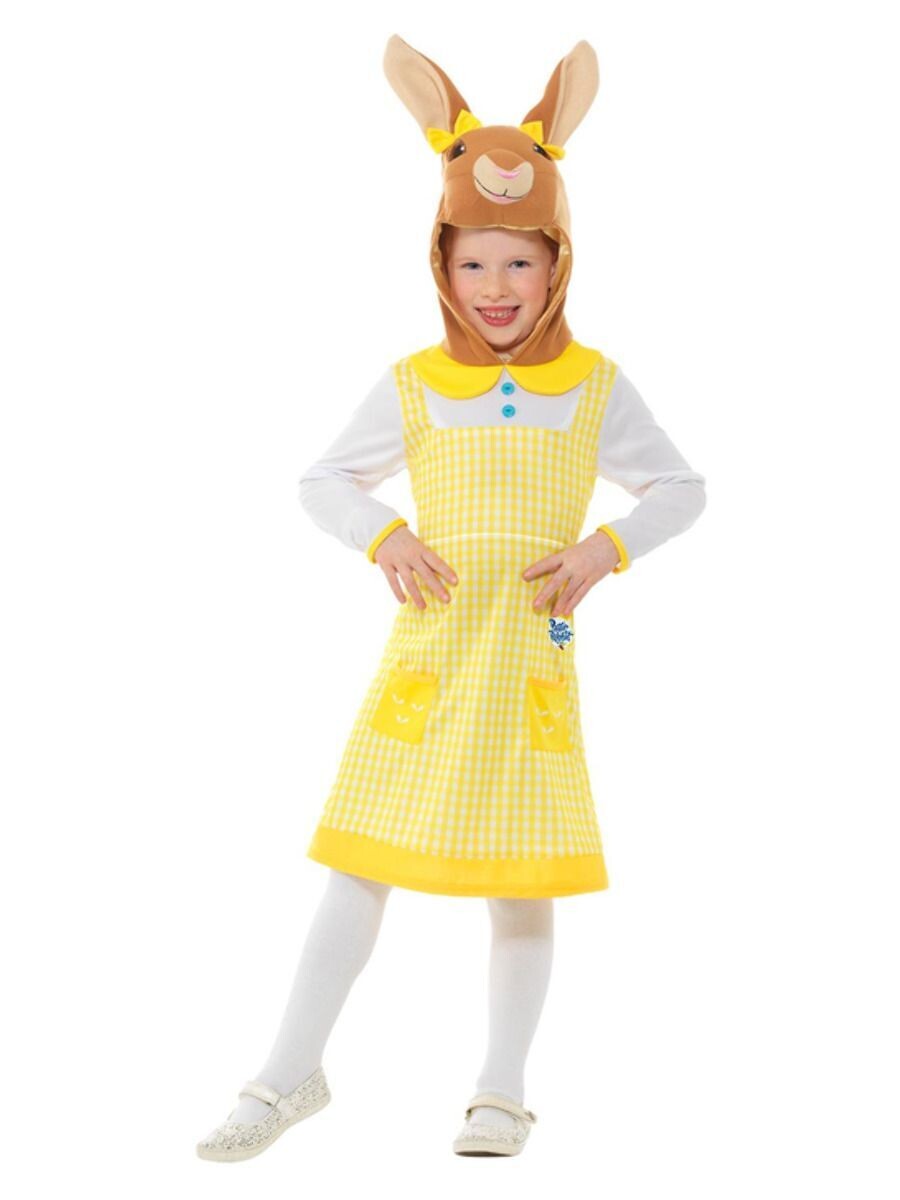 Peter Rabbit, Cottontail Deluxe Costume, Yellow ( T2 -Size 2-3 yrs)