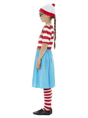 Where's Wally Wenda Deluxe Costume,