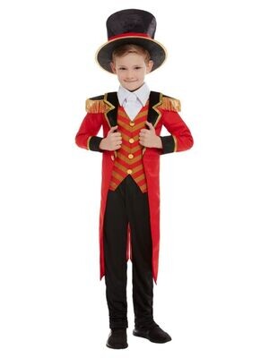 Deluxe Ringmaster Costume, Small 4-6 yrs