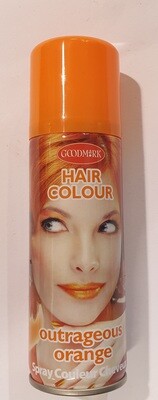 Hair  Spray - Colour  (Orange)  Hair spray