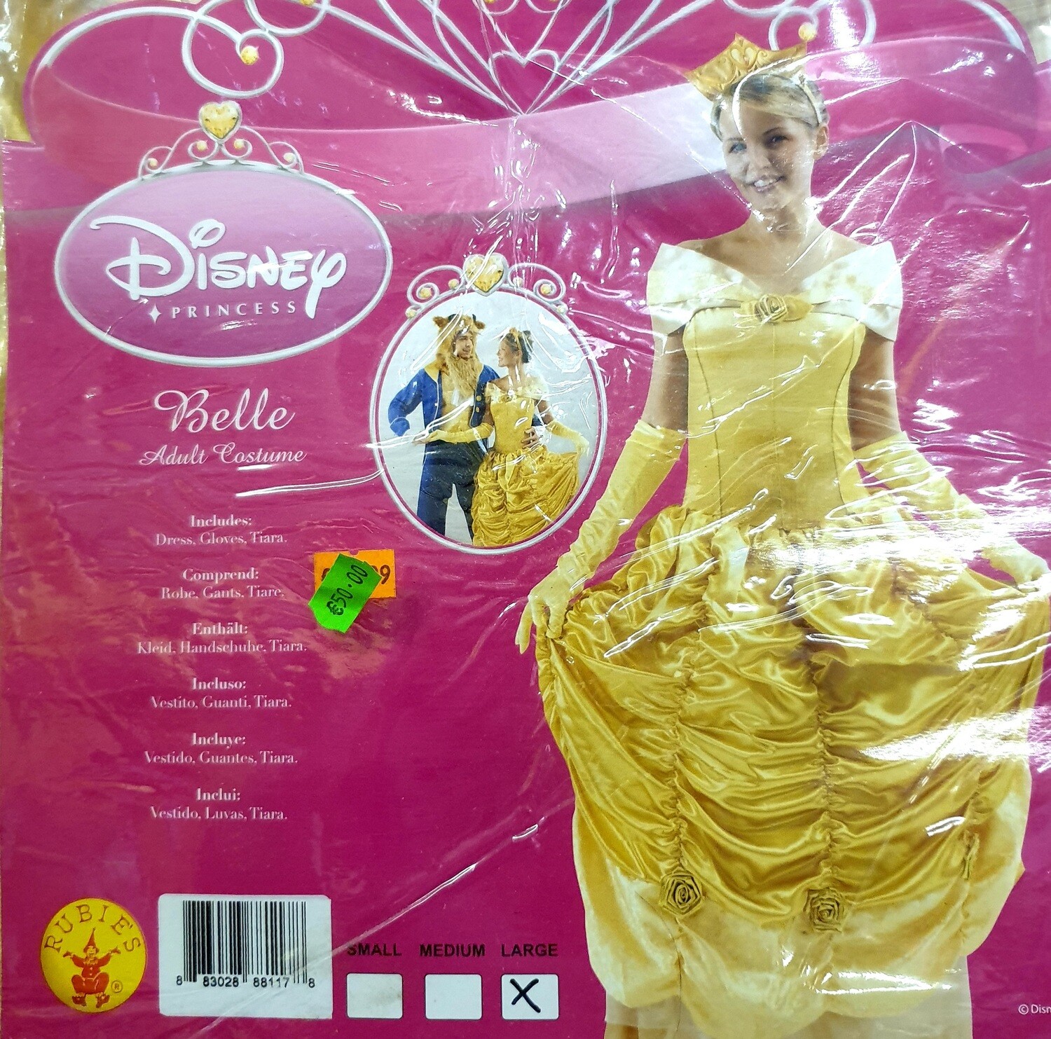 Belle ( Disney) Costume  (Large)