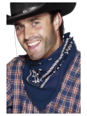 Cowboy Bandana blue