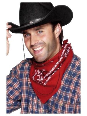 Cowboy Bandana Red