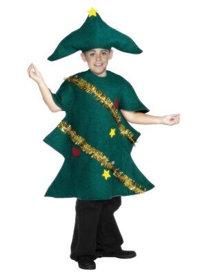 Christmas Tree Costume, Green, with Tunic &amp; Hat