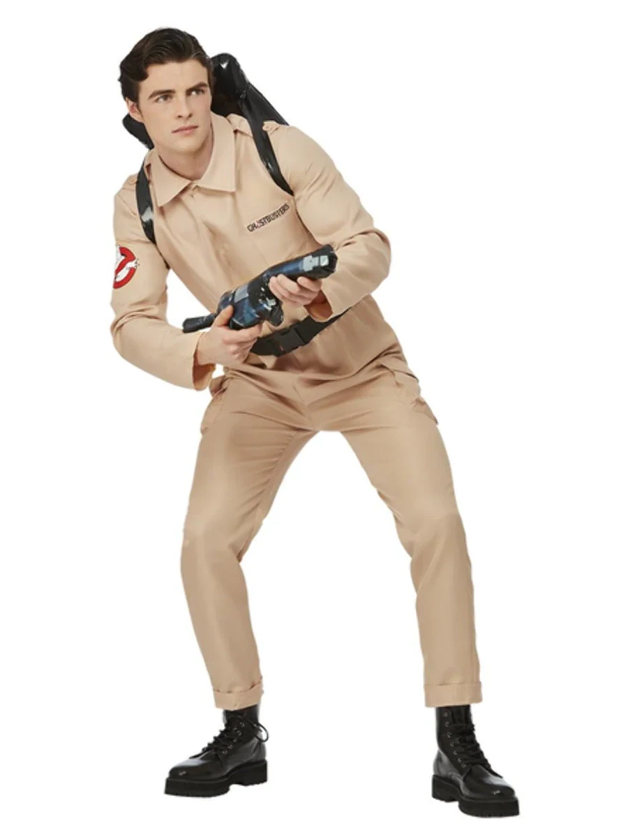 Ghostbusters Men's Costume, Jumpsuit & Inflatable Backpack