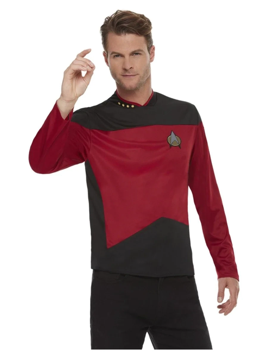 Star Trek, The Next Generation Command Uniform, Ma, Top Only -
Small