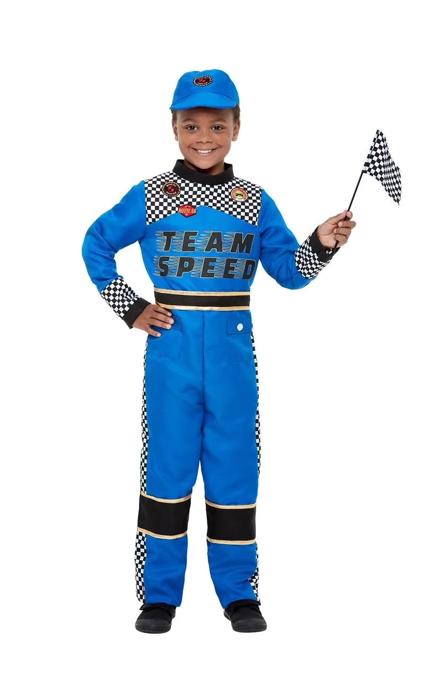 Race driver - Large - Age 10 to 12 years