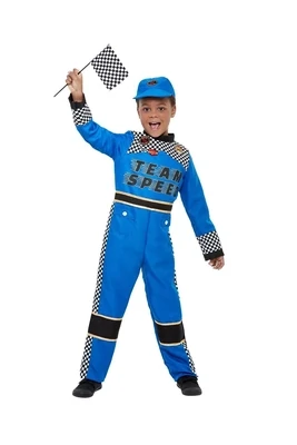 Racing  driver - Large - Age 10 to 12 years