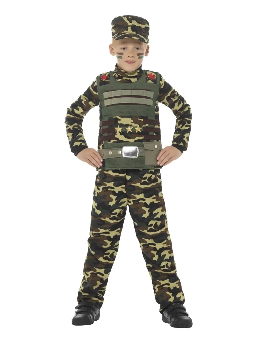 Military / Army boy costume
