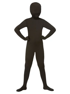 Second Skin Kids Suit, Black ( Teen )