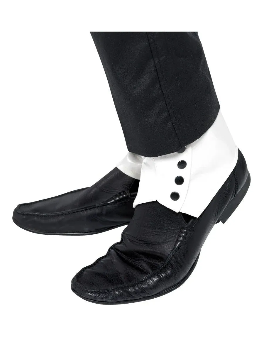 Spats, White - 20s