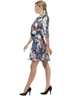 Zombie Suit, Multi-Coloured with Dress &amp; Jacket