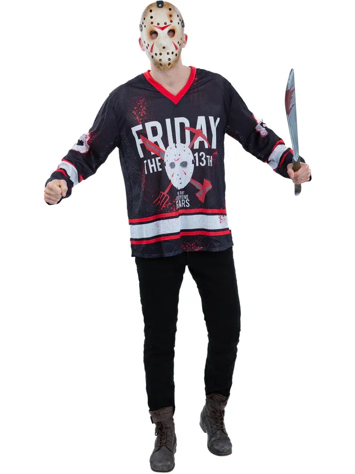 Friday the 13th, Hockey Top and Mask  - Jason Friday the 13th, Hockey Top and Mask  - Jason