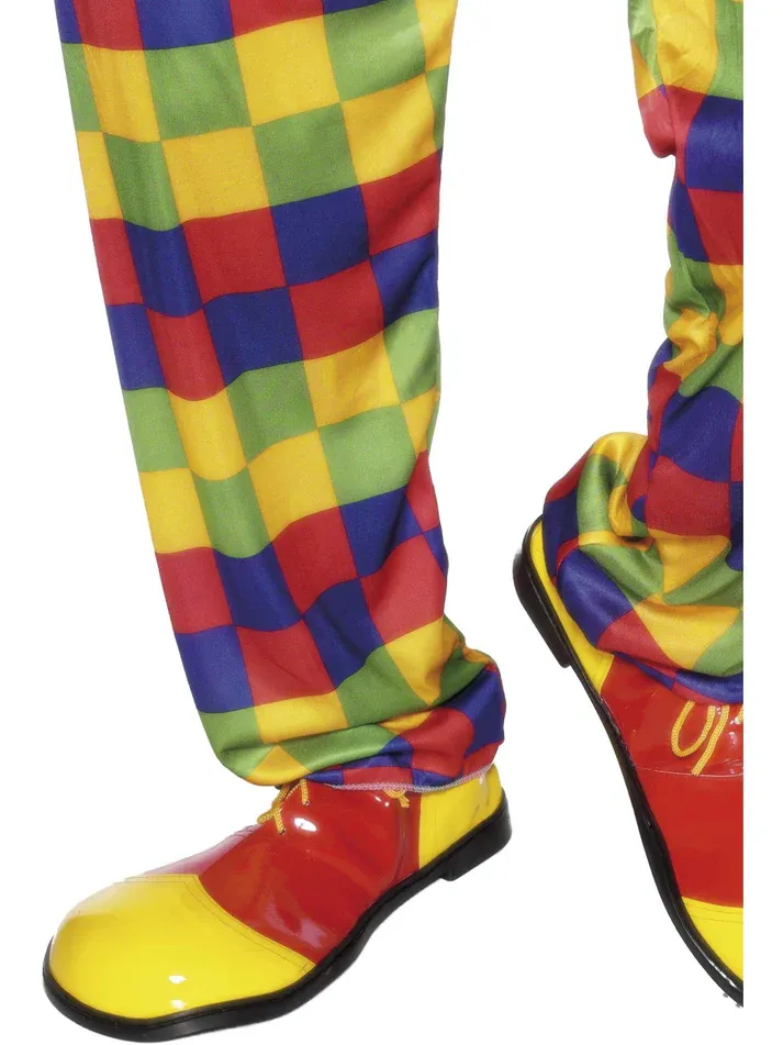 Deluxe Clown Shoes, Yellow &amp; Red
