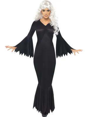 Midnight Vamp Costume, Black with Gown