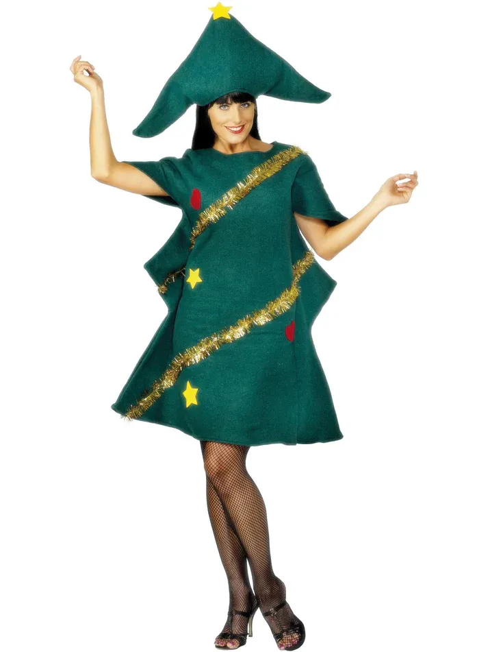 Christmas Tree Costume, Green with Tunic & Hat Christmas Tree Costume, Green with Tunic & Hat
