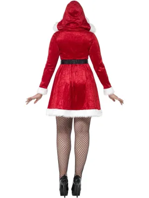 Miss Santa Costume, Red with Dress &amp; Belt