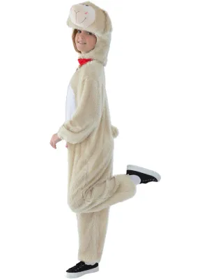 Lamb Costume with Jumpsuit &amp; Hood