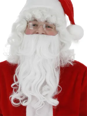 Santa Beard - White 38cm / 15in