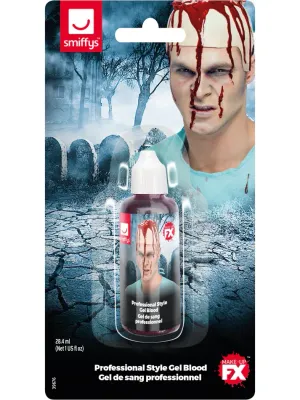 Gel Blood, Red, 28.4ml Bottle