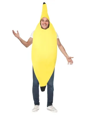 Banana Costume, Yellow, Tabard - One Size