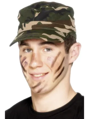 Army Cap, Camouflage - camo