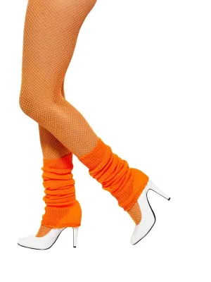 Legwarmers, Orange, Neon 80s -90s