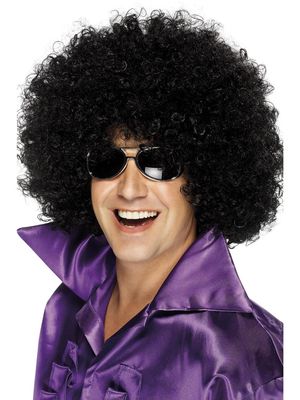 Afro Wig, Mega-Huge, Black