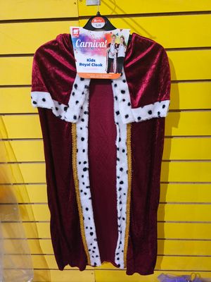 King or Queen  / Royal  Cloak - Kids size