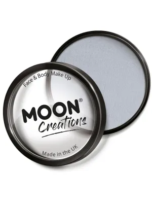 Moon Creations Pro Face Paint Cake Pot, Light Grey 36g *