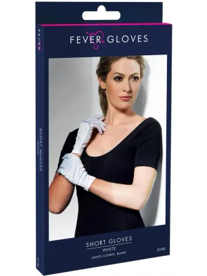 Gloves - Short white
