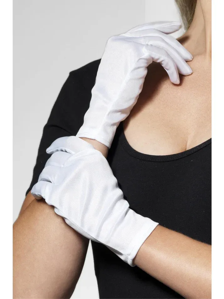 Gloves - Short white