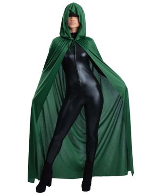 Green Hooded Cape