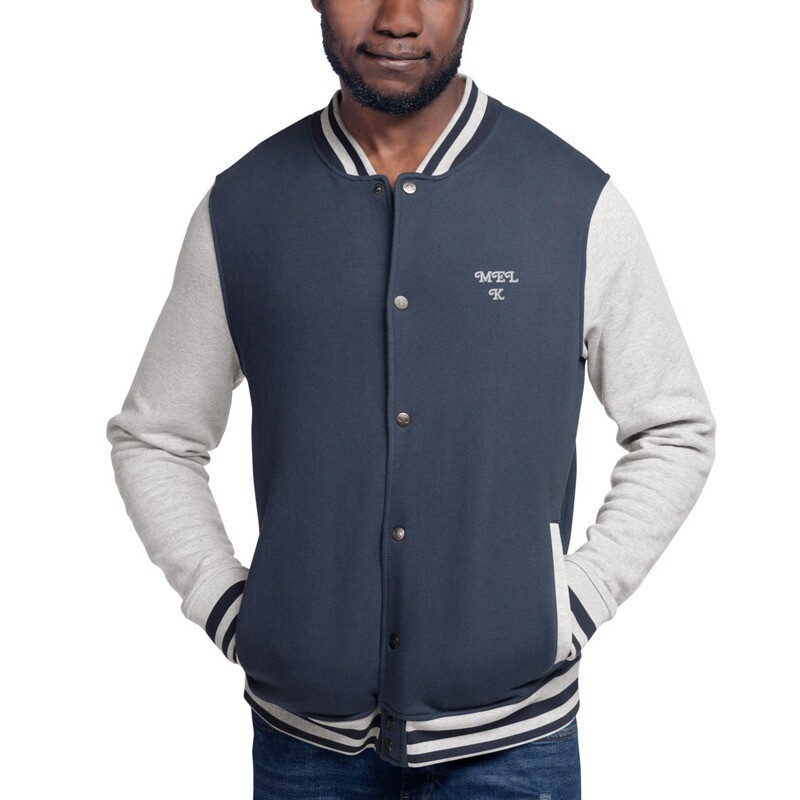 Embroidered Champion Bomber Jacket