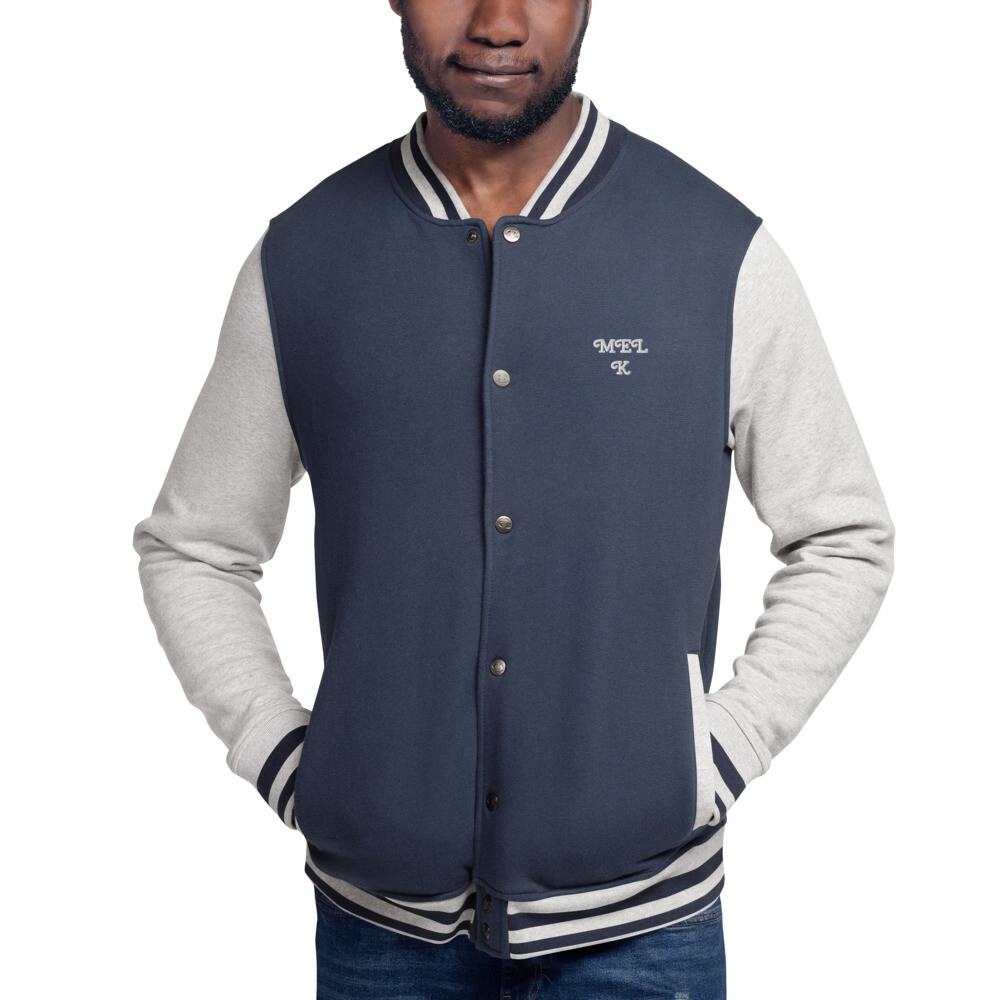 Embroidered Champion Bomber Jacket