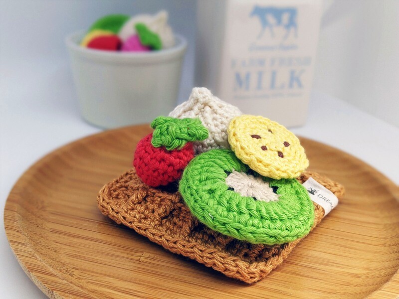 Fruitilicious waffle