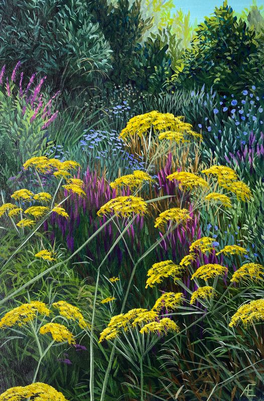 Fennel flower vs purple loosestrife
